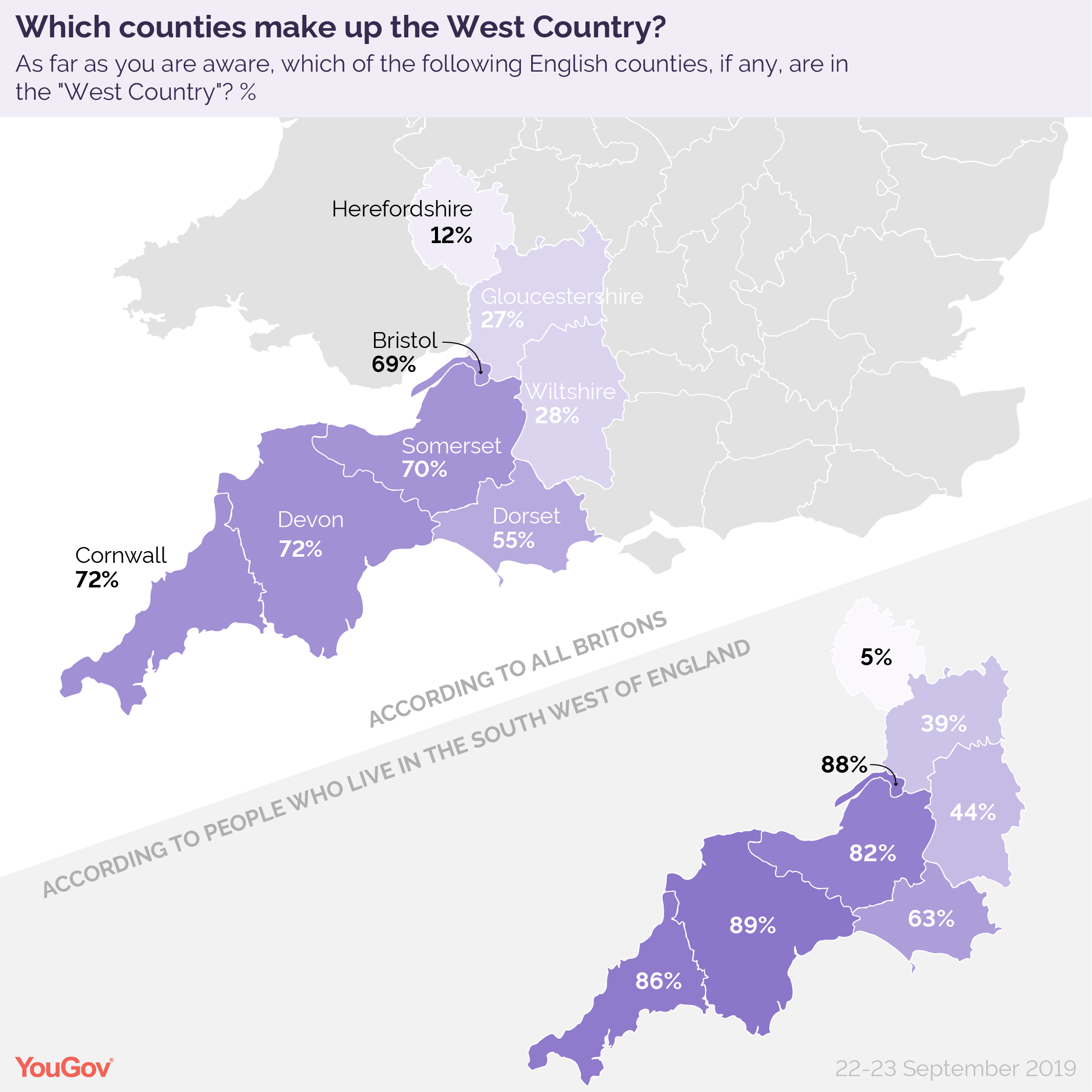 Which Counties Make Up The West Country West Country Map 01 